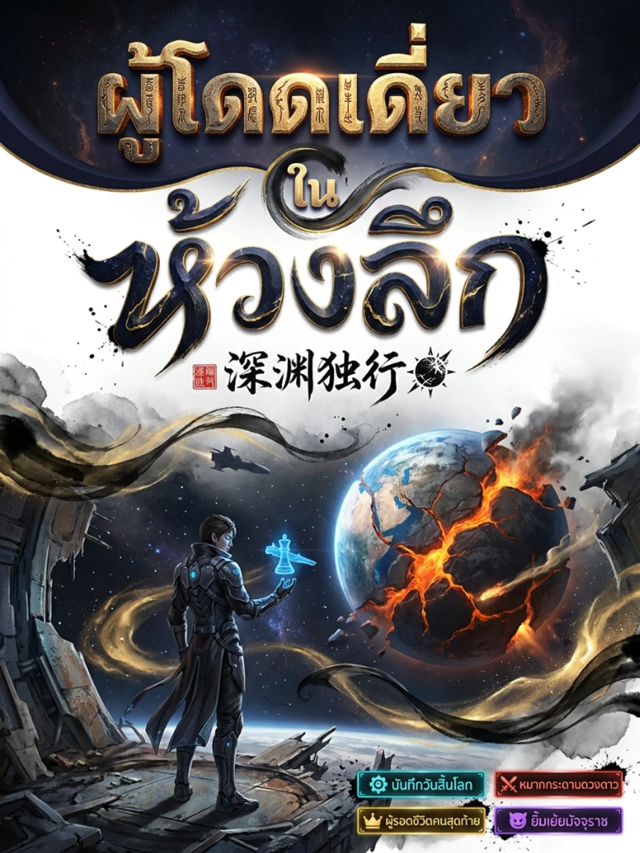 ปก ผู้โดดเดี่ยวในห้วงลึก