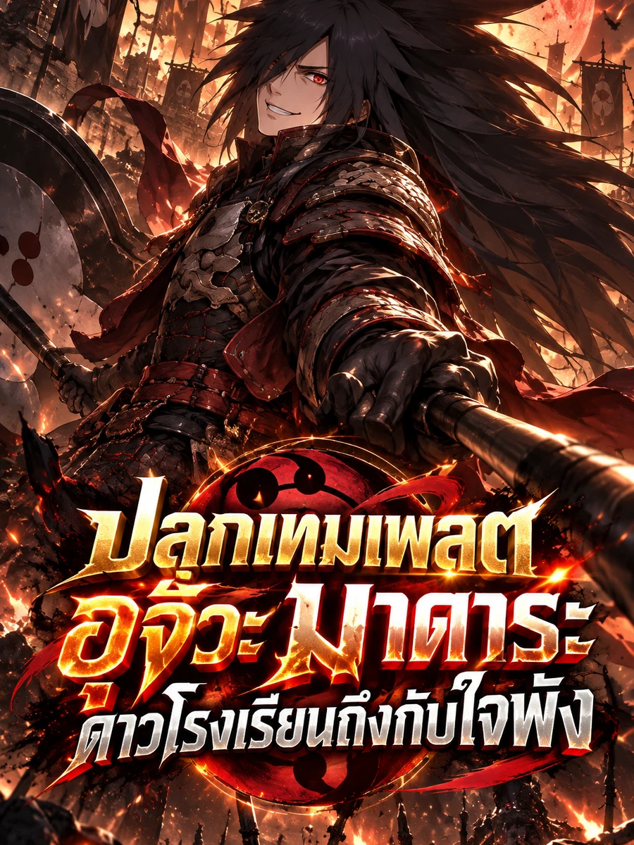 ปก ปลุกเทมเพลตอุจิวะ มาดาระ ดาวโรงเรียนถึงกับใจพัง