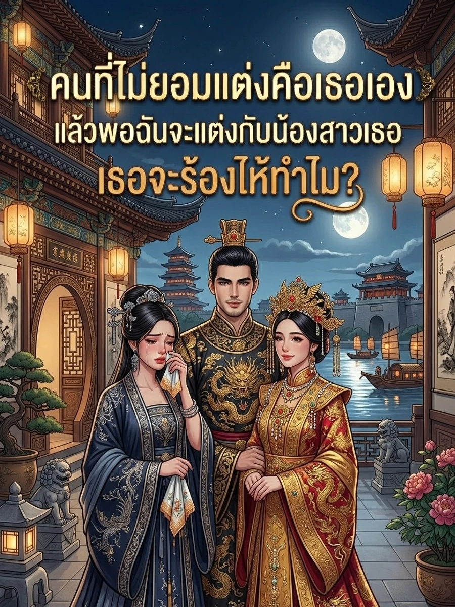 ปก คนที่ไม่ยอมแต่งคือเธอเอง แล้วพอฉันจะแต่งกับน้องสาวเธอ เธอจะร้องไห้ทําไม?