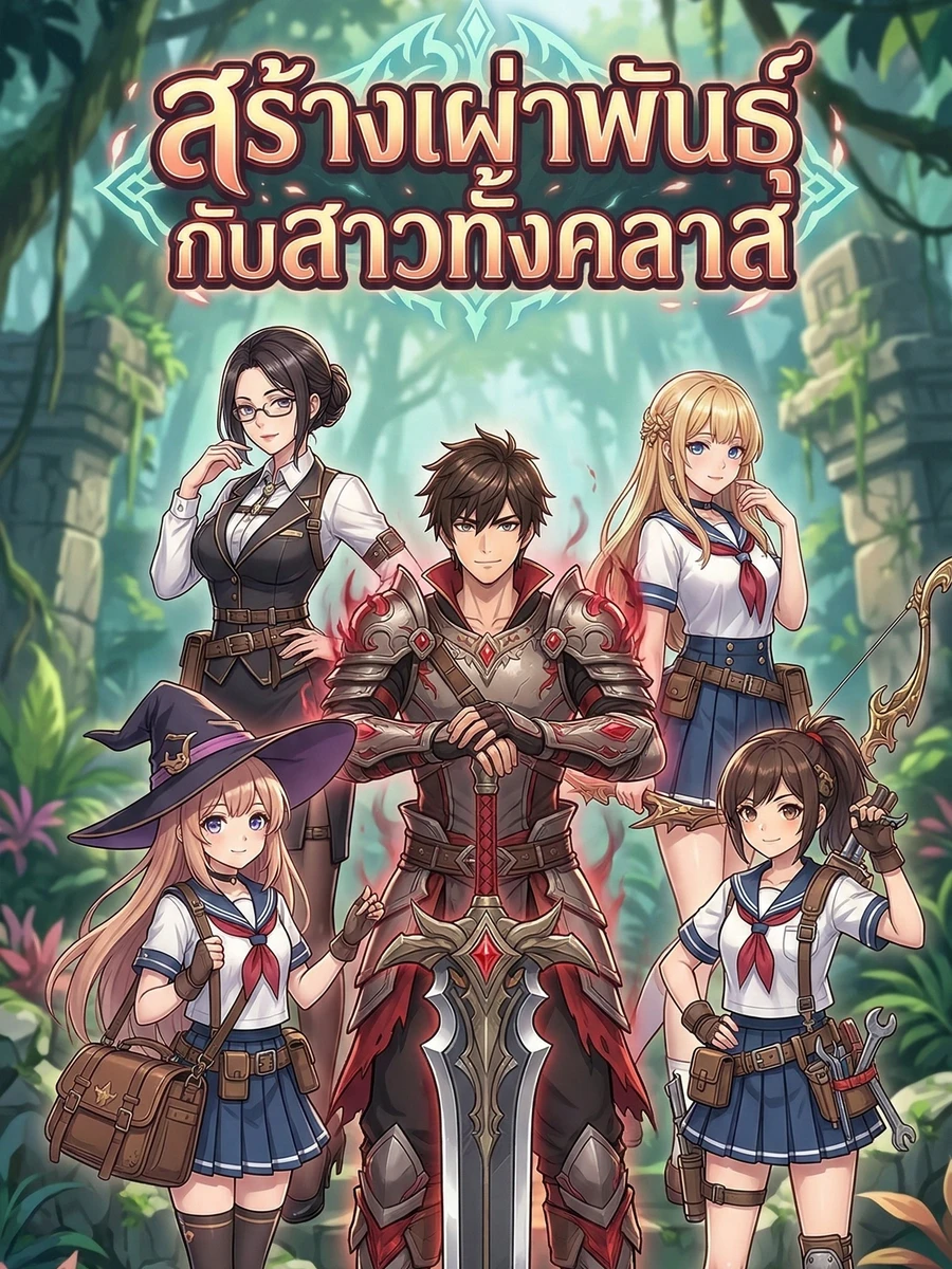 ปก สร้างเผ่าพันธุ์กับสาวทั้งคลาส