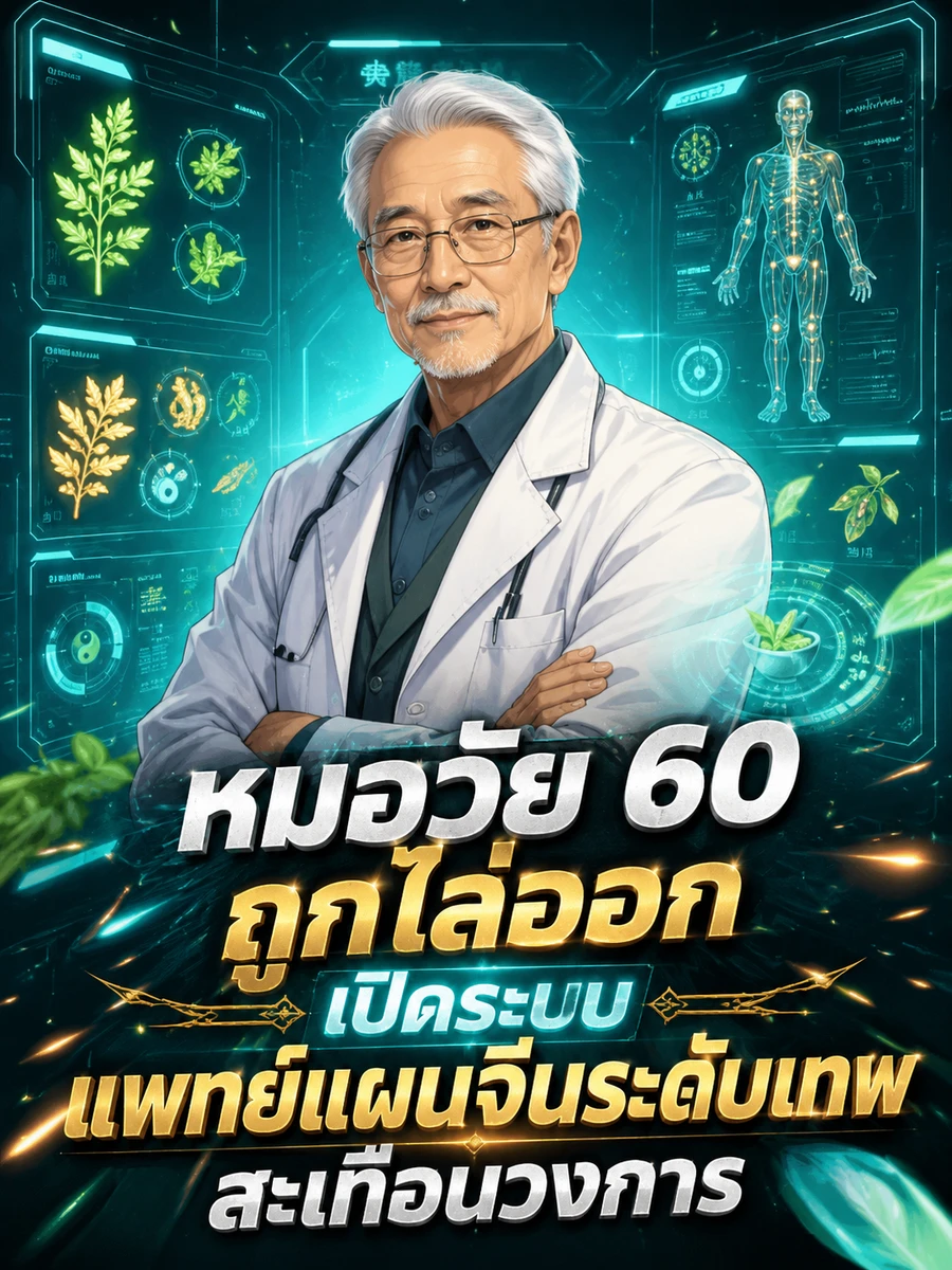 ปก หมอวัย 60 ถูกไล่ออก เปิดระบบแพทย์แผนจีนระดับเทพสะเทือนวงการ