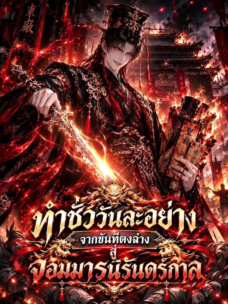 ปก ทําชั่ววันละอย่าง จากขันทีตงฉ่างสู่จอมมารนิรันดร์กาล