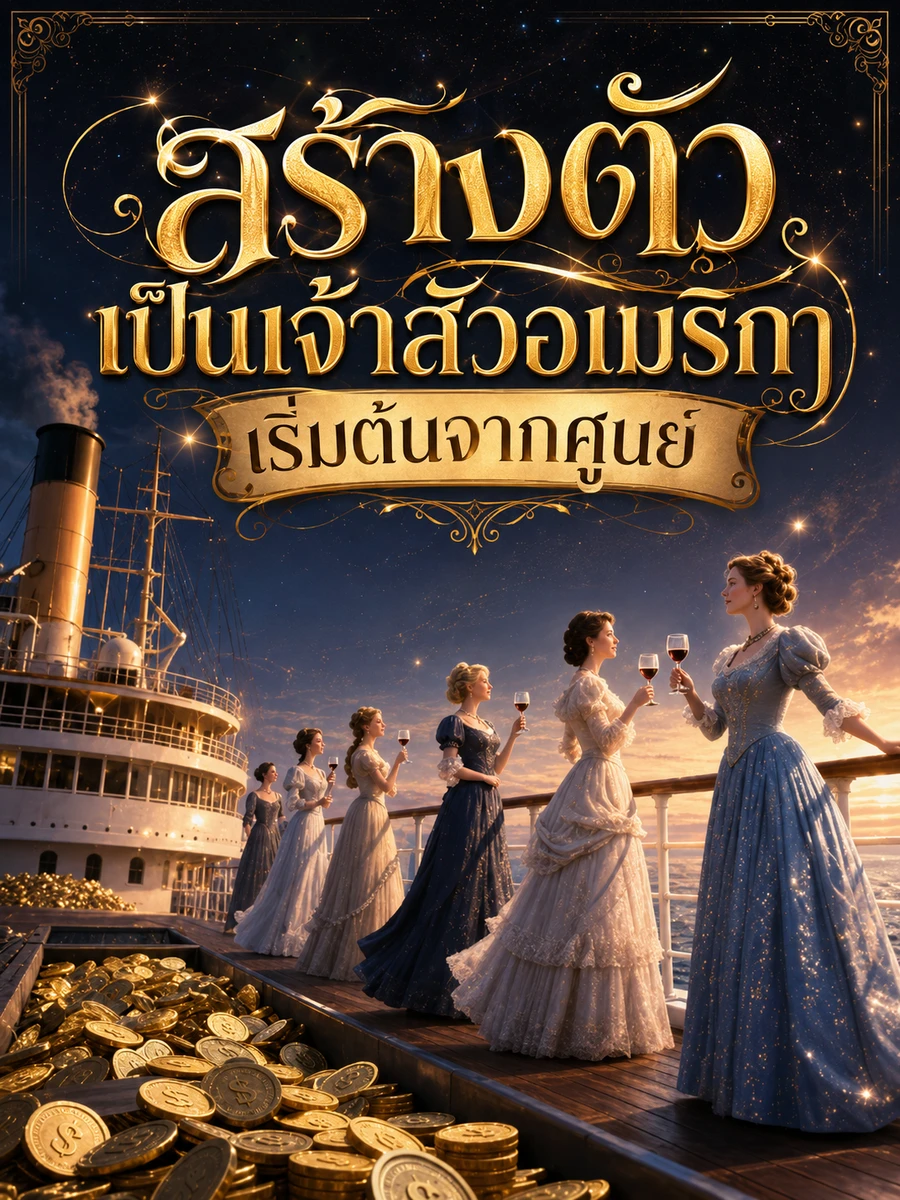 ปก สร้างตัวเป็นเจ้าสัวอเมริกาเริ่มต้นจากศูนย์