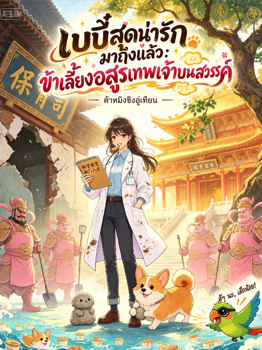 ปก เบบี๋สุดน่ารักมาถึงแล้ว: ข้าเลี้ยงอสูรเทพเจ้าบนสวรรค์