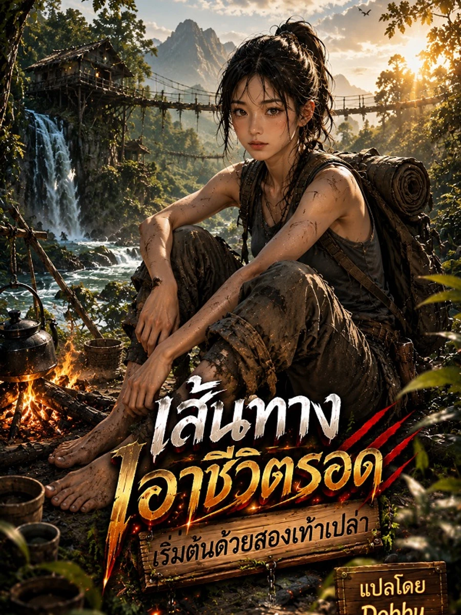 ปก เส้นทางเอาชีวิตรอด: เริ่มต้นด้วยสองเท้าเปล่า
