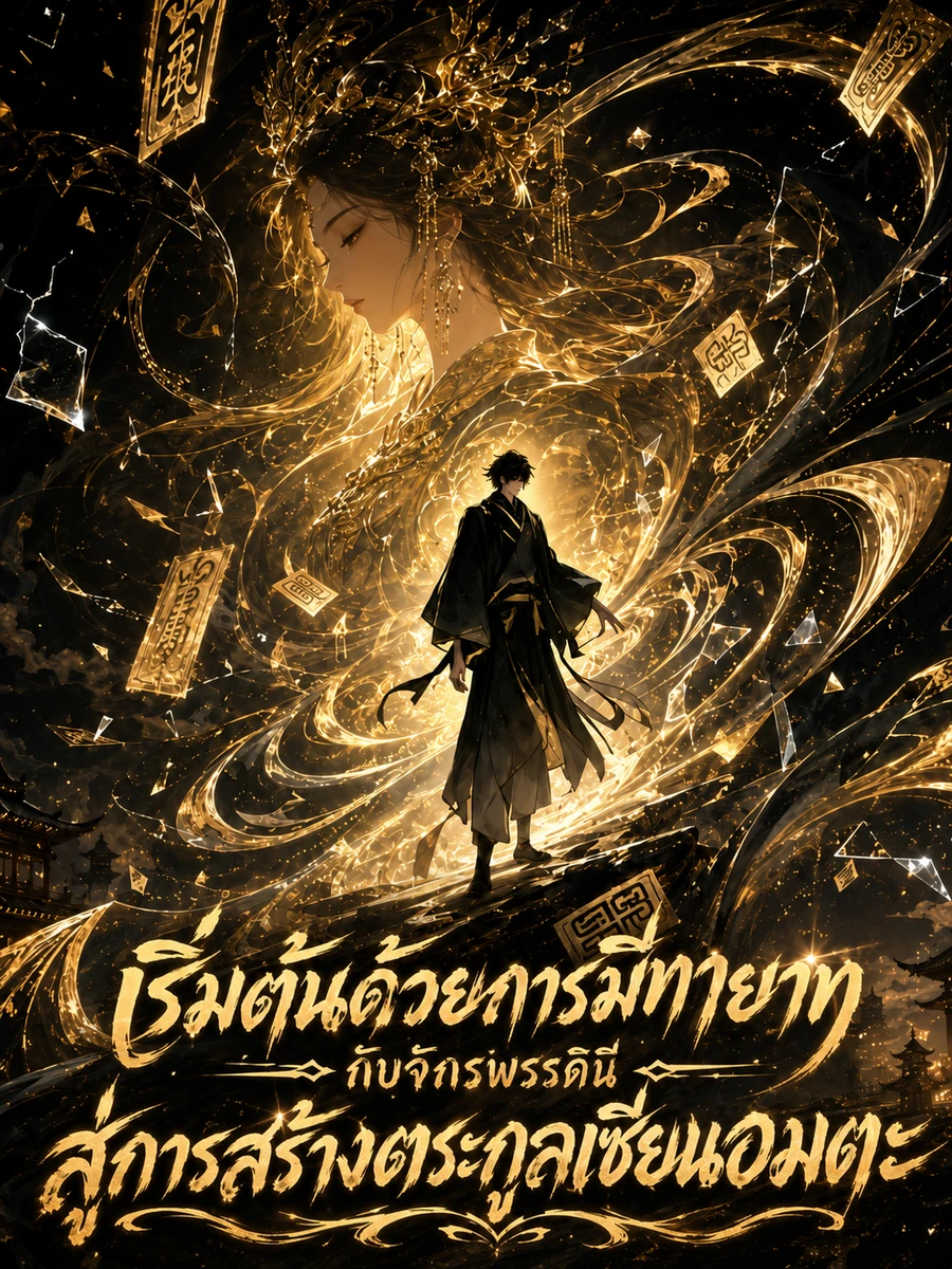 ปก เริ่มต้นด้วยการมีทายาทกับจักรพรรดินี สู่การสร้างตระกูลเซียนอมตะ