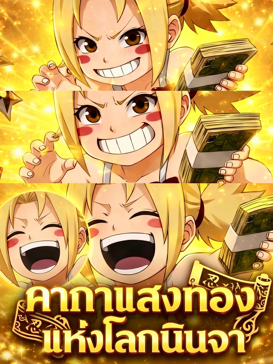 ปก คาถาแสงทองแห่งโลกนินจา