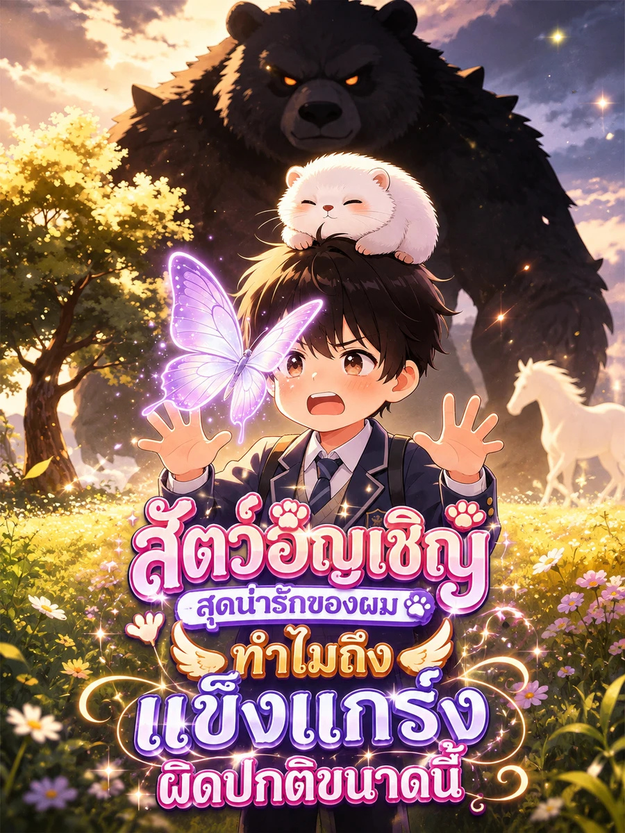 ปก สัตว์อัญเชิญสุดน่ารักของผม ทําไมถึงแข็งแกร่งผิดปกติขนาดนี้