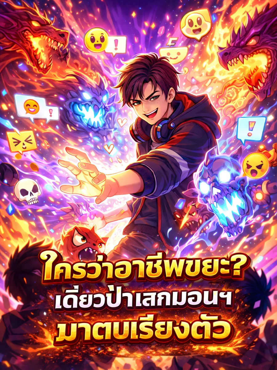 ปก ใครว่าอาชีพขยะ? เดี๋ยวป๋าเสกมอนฯ มาตบเรียงตัว