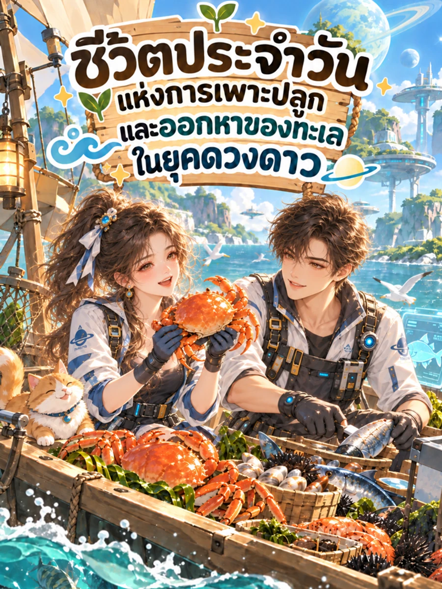 ปก ชีวิตประจําวันแห่งการเพาะปลูกและออกหาของทะเลในยุคดวงดาว