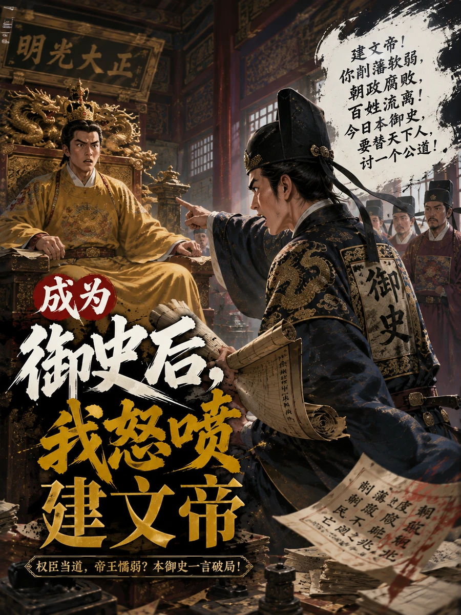 ปก หลังจากเป็นขุนนางผู้ตรวจการ ข้าก็ตอกหน้าจักรพรรดิเจี้ยนเหวินอย่างเดือดดาล