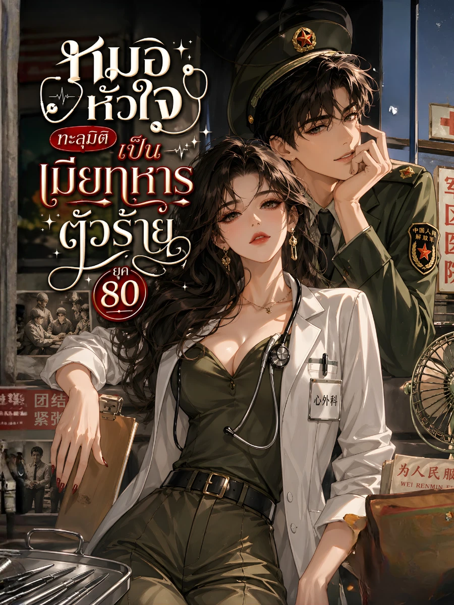 ปก [จบแล้ว] หมอหัวใจทะลุมิติ เป็นเมียทหารตัวร้ายยุค 80