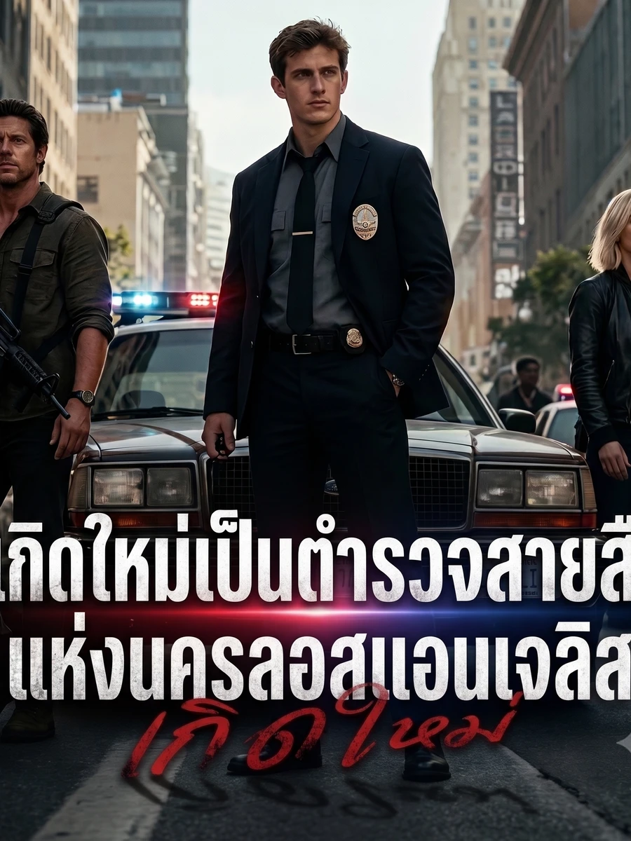 ปก เกิดใหม่เป็นตํารวจสายสืบแห่งนครลอสแอนเจลิส