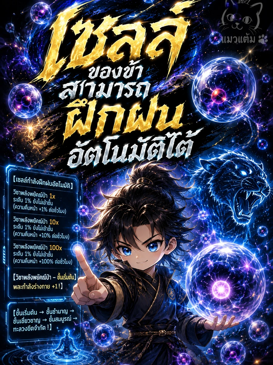 ปก เซลล์ของข้าฝึกฝนอัตโนมัติได้