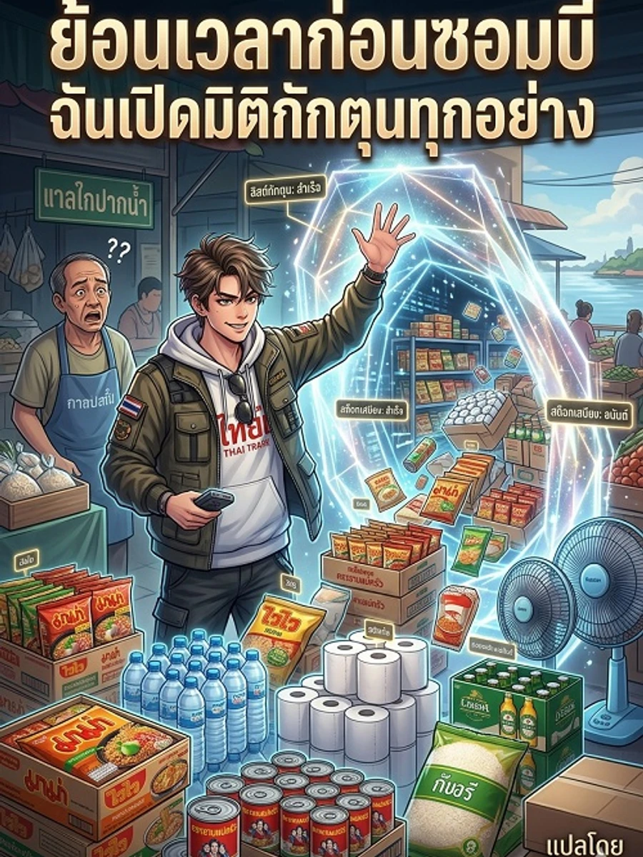 ปก ย้อนเวลาก่อนซอมบี้ ฉันเปิดมิติกักตุนทุกอย่าง