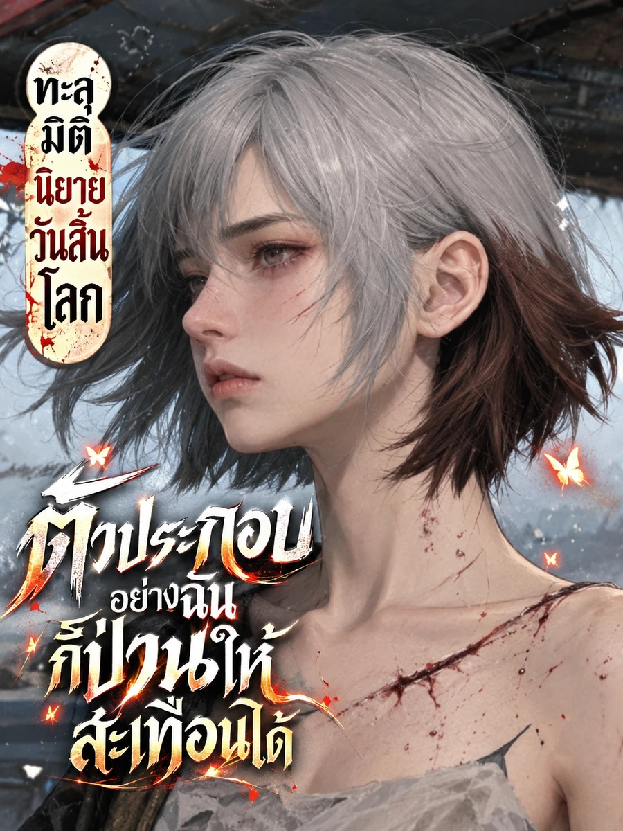 ปก (จบแล้ว) ทะลุมิตินิยายวันสิ้นโลก ตัวประกอบอย่างฉันก็ป่วนให้สะเทือนได้!