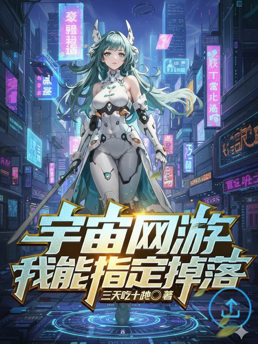 ปก ผมอยู่ในจักรวาลเกมออนไลน์ที่ดรอปไอเทมได้ตามใจสั่ง