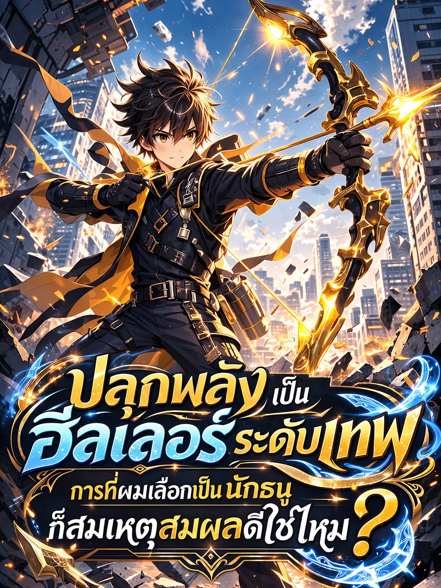 ปก ปลุกพลังเป็นฮีลเลอร์ระดับเทพ การที่ผมเลือกเป็นนักธนูก็สมเหตุสมผลดีใช่ไหม?