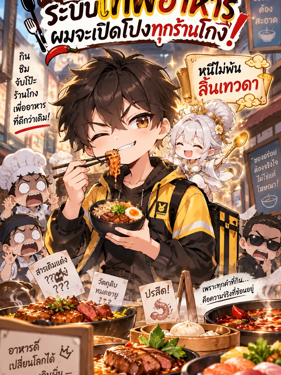 ปก ระบบเทพอาหาร: ผมจะเปิดโปงทุกร้านโกง!