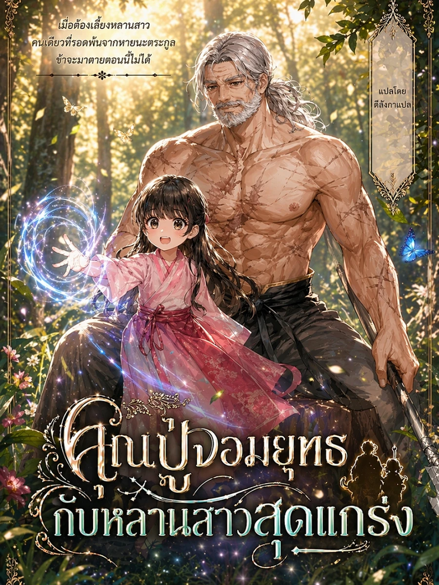 ปก คุณปู่จอมยุทธกับหลานสาวสุดเมพ Warrior Grandpa and Grandmaster Daughter