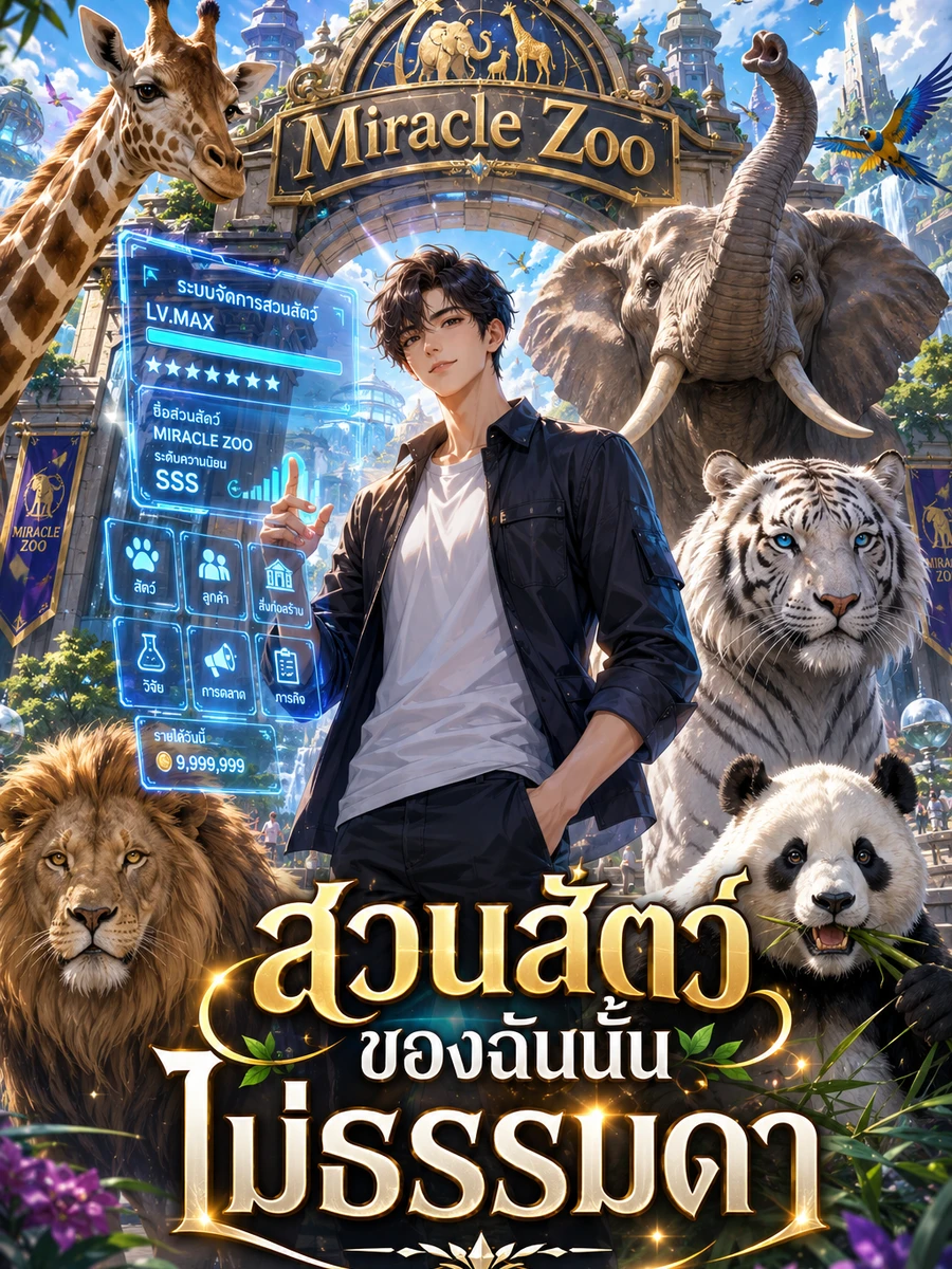 ปก ผู้ดูแลสวนสัตว์คนนี้ สร้างสํานักอสูรขึ้นมาเฉยเลย