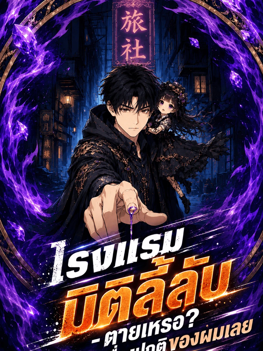 ปก โรงแรมมิติลี้ลับ - ตายเหรอ? นั่นเรื่องปกติของผมเลย