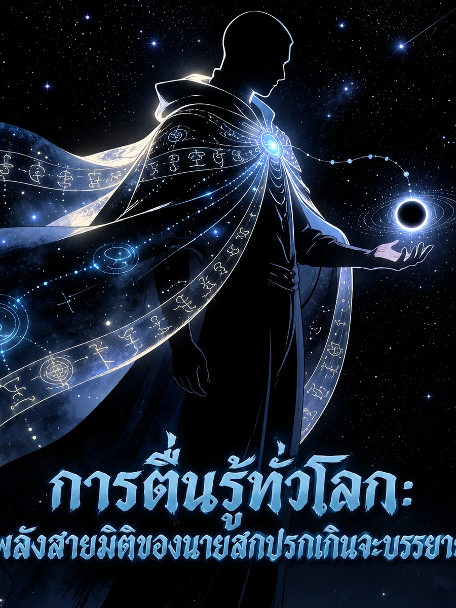 ปก [ชนต้นฉบับ] การตื่นรู้ทั่วโลก: พลังสายมิติของนายสกปรกเกินจะบรรยาย