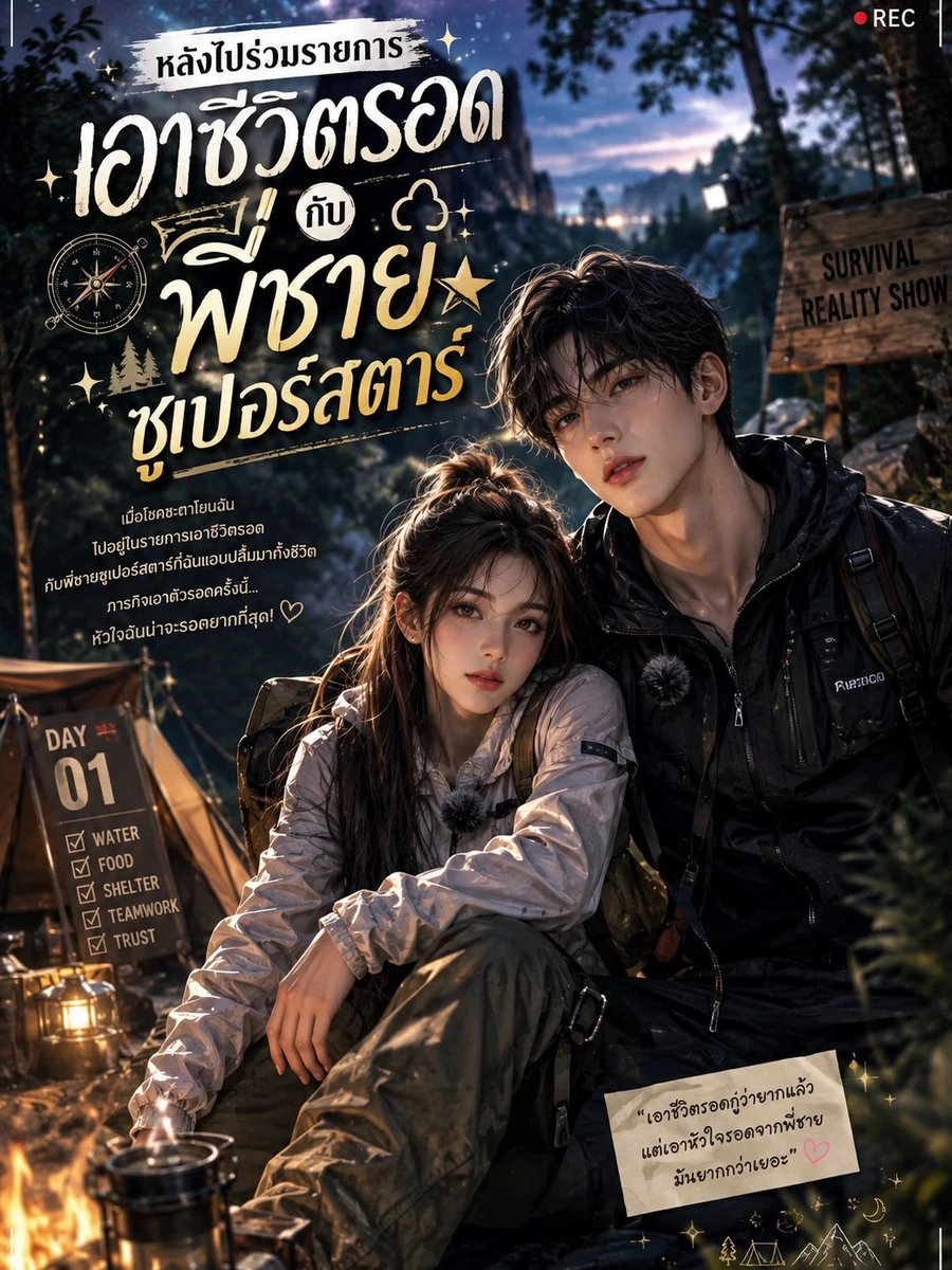 ปก หลังไปร่วมรายการเอาชีวิตรอดกับพี่ชายซูเปอร์สตาร์