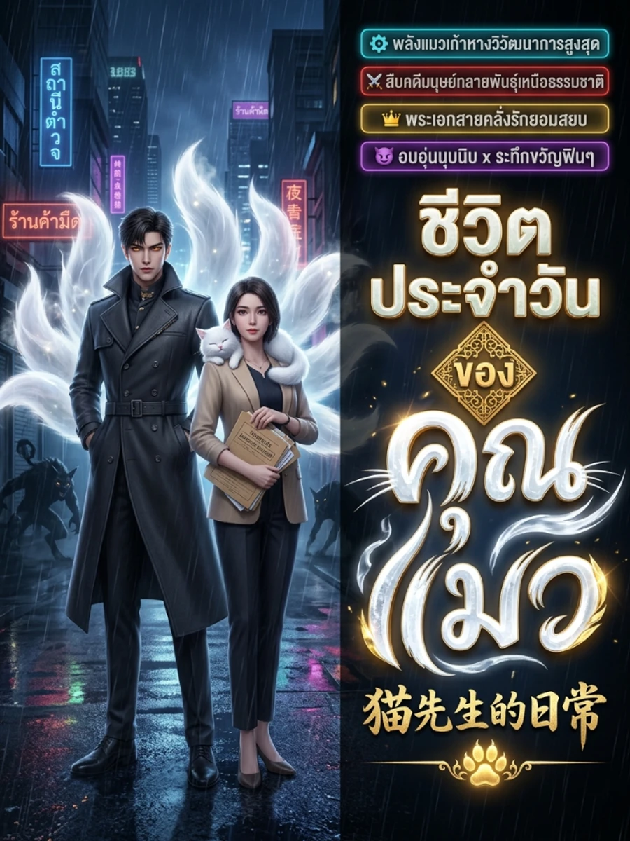 ปก ชีวิตประจําวันของคุณแมว