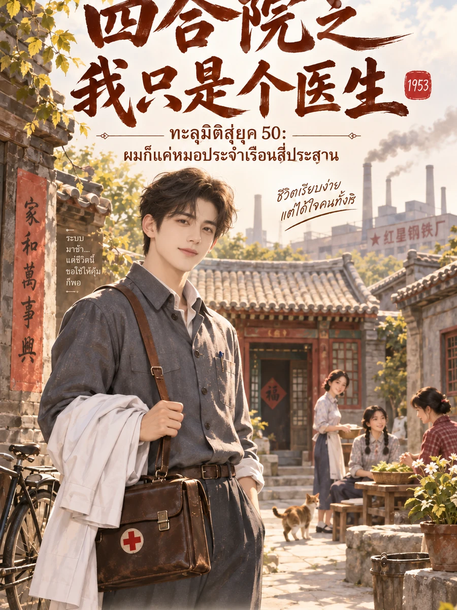 ปก ทะลุมิติสู่ยุค 50: ผมก็แค่หมอประจําเรือนสี่ประสาน