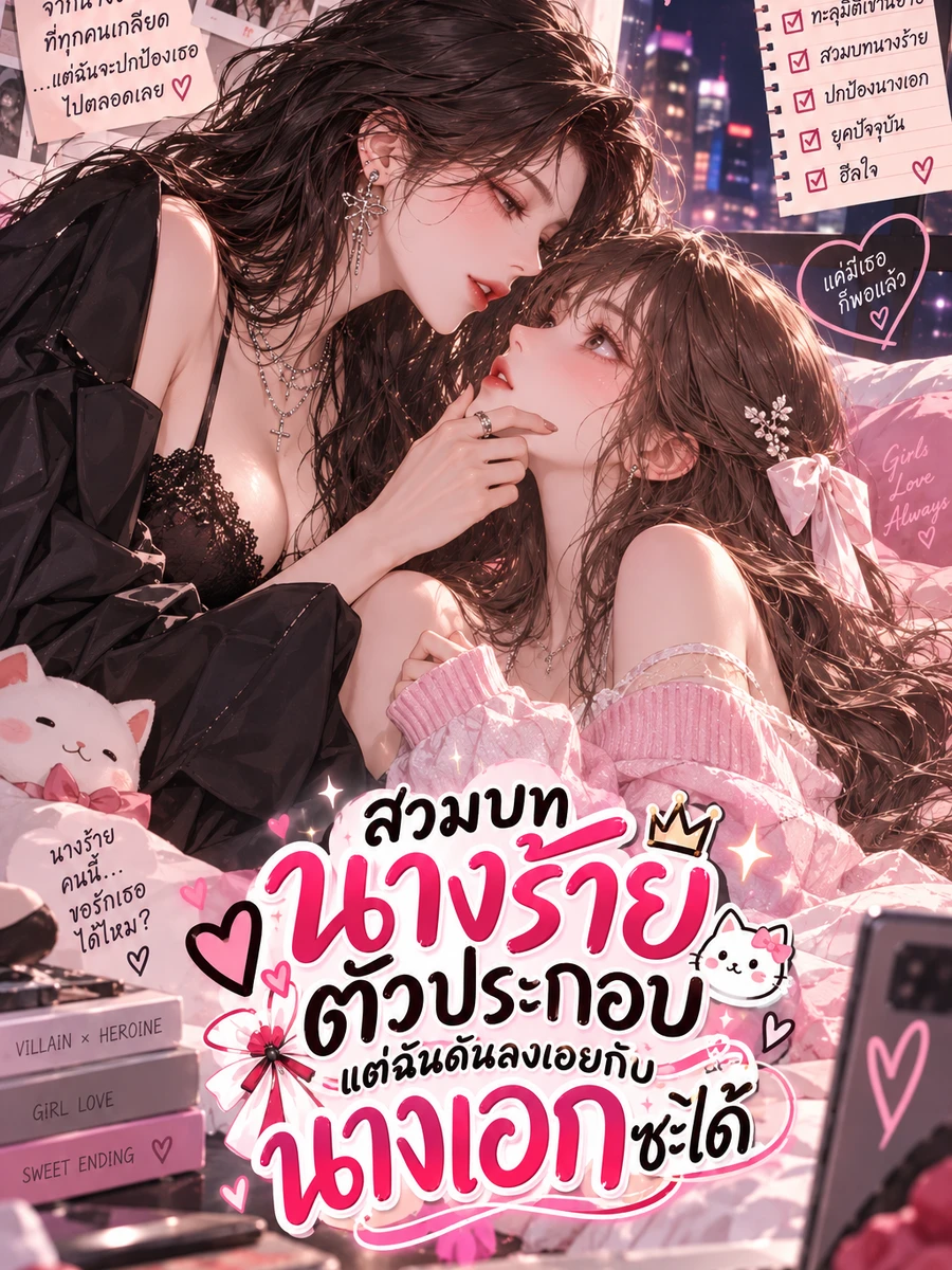 ปก (จบแล้ว) สวมบทนางร้ายตัวประกอบ แต่ฉันดันลงเอยกับนางเอกซะได้
