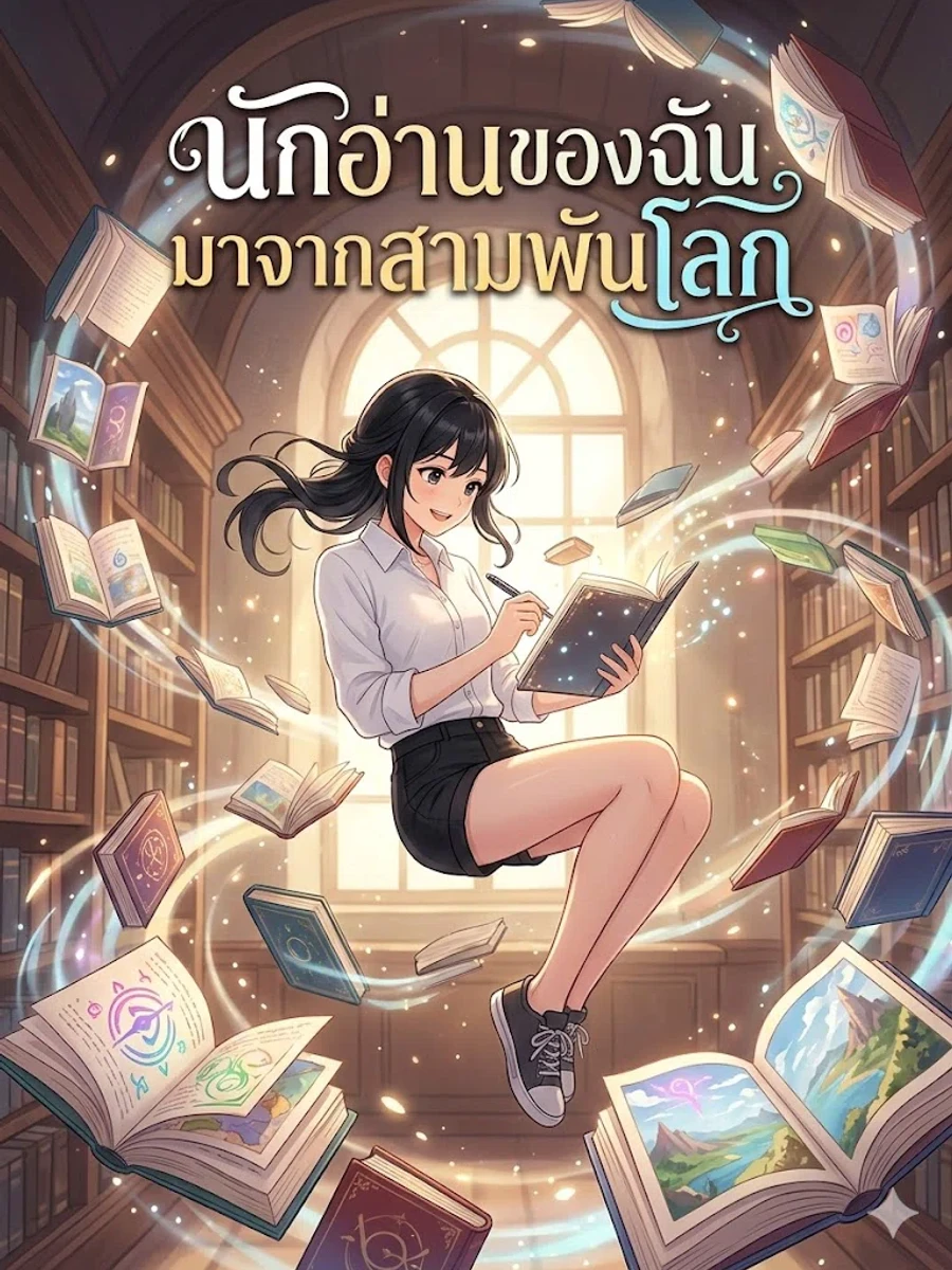 ปก นักอ่านของฉันมาจากสามพันโลก