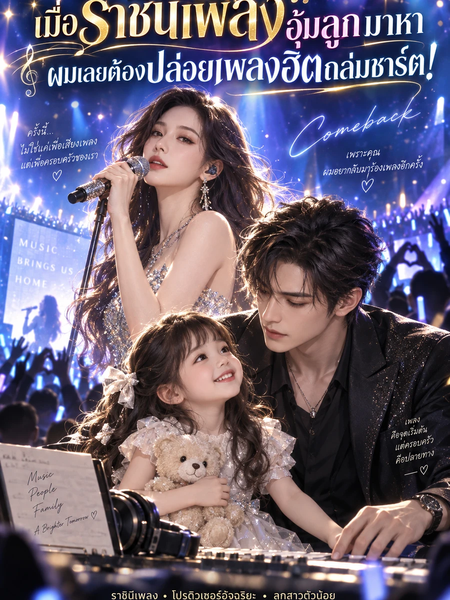 ปก [จบแล้ว] เมื่อราชินีเพลงอุ้มลูกมาหา ผมเลยต้องปล่อยเพลงฮิตถล่มชาร์ต!