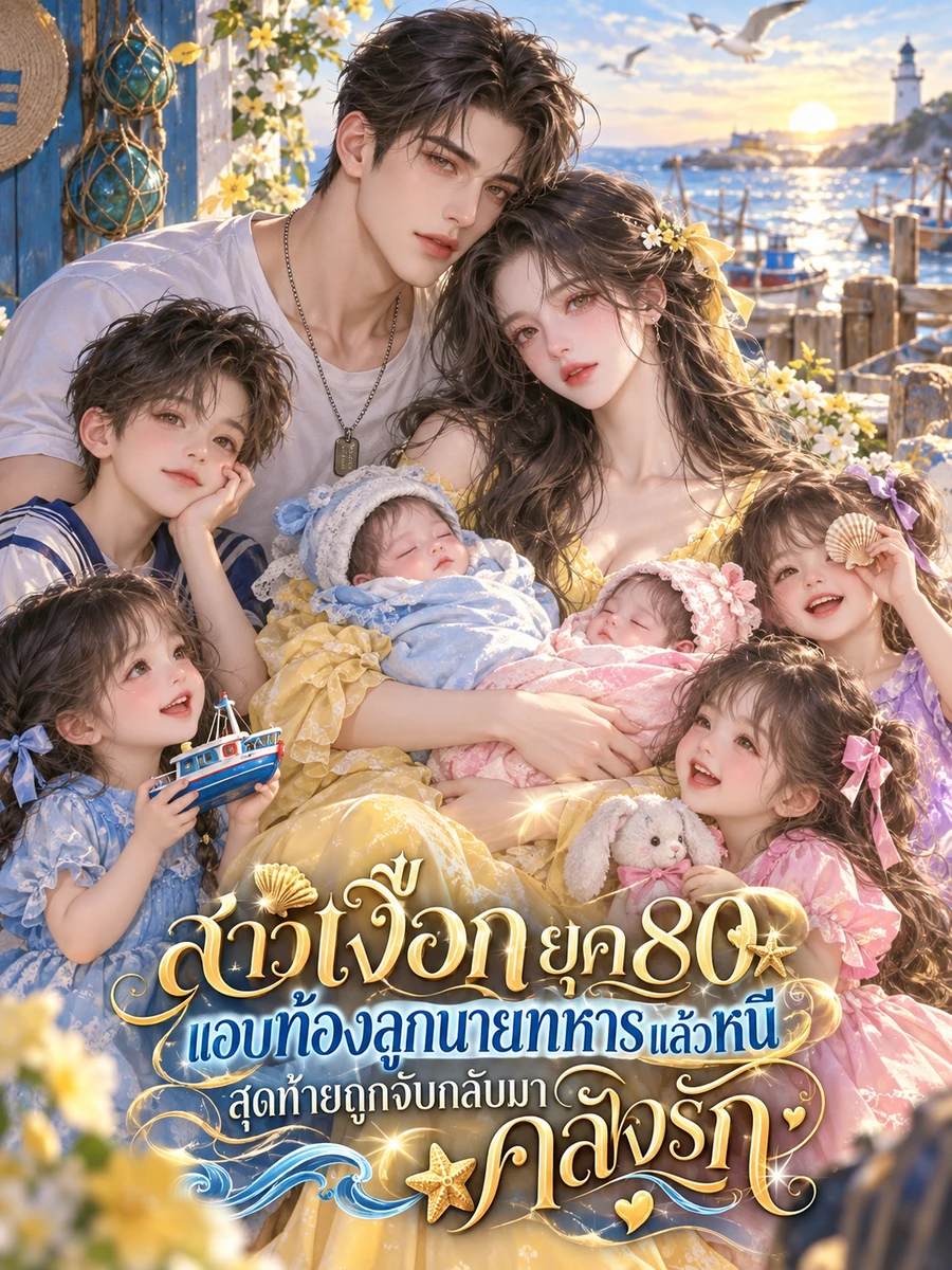 ปก [จบ] สาวเงือกยุค 80 : แอบท้องลูกนายทหารแล้วหนี สุดท้ายถูกจับกลับมาคลั่งรัก