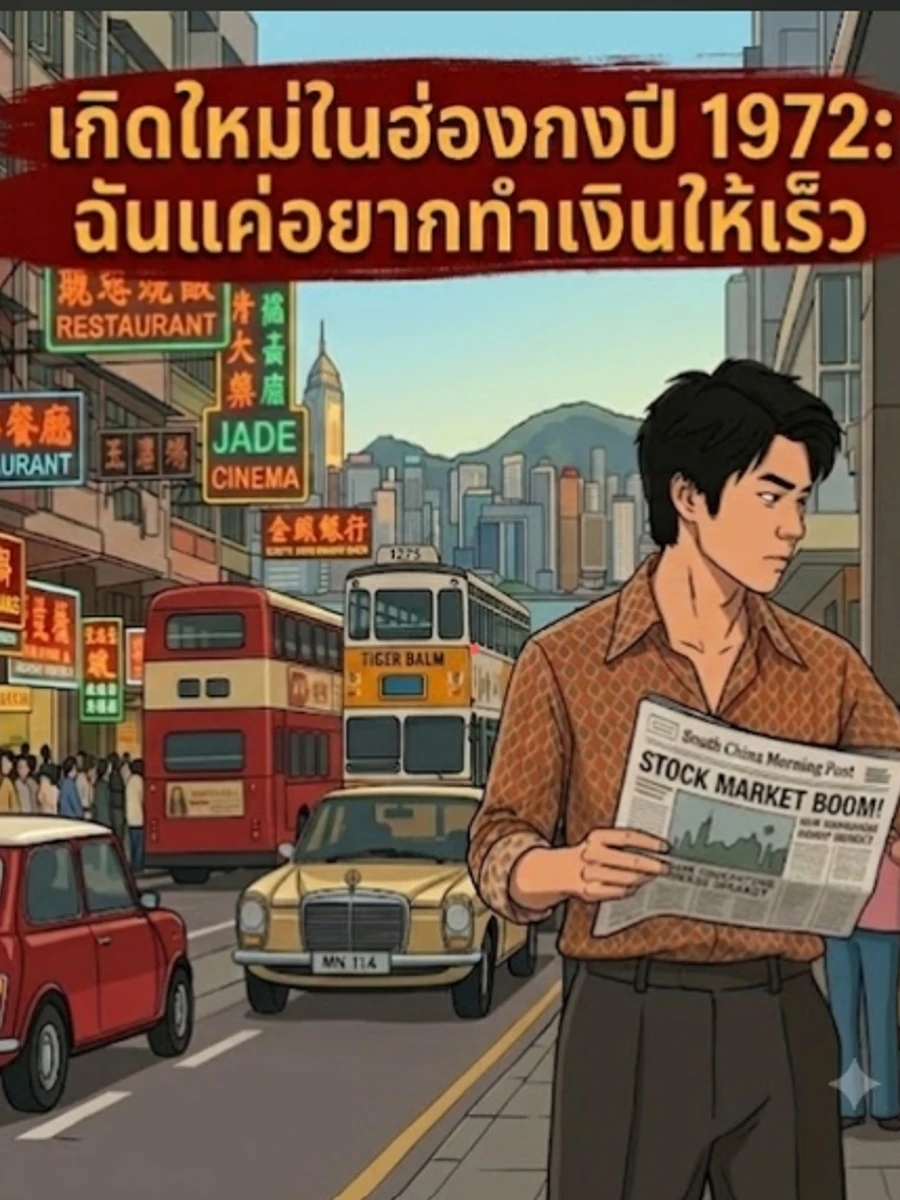 ปก เกิดใหม่ในฮ่องกงปี 1972: ฉันแค่อยากทําเงินให้ไวที่สุด