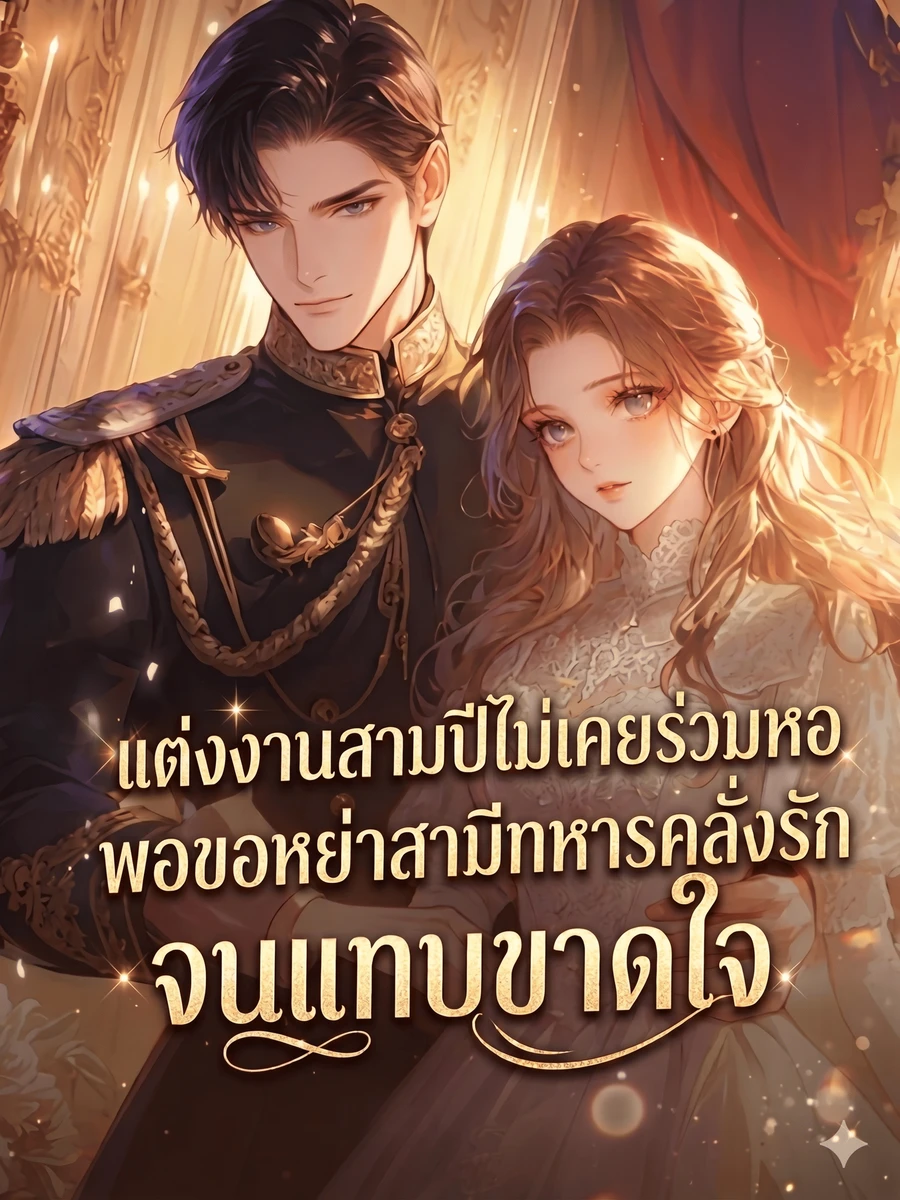 ปก แต่งงานสามปีไม่เคยร่วมหอ พอขอหย่าสามีทหารคลั่งรักจนแทบขาดใจ