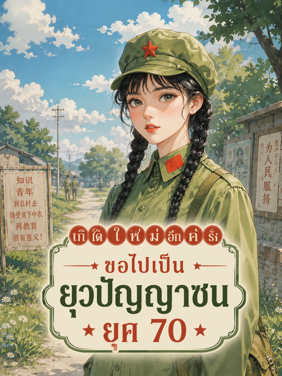 ปก (จบแล้ว) เกิดใหม่อีกครั้ง ขอไปเป็นยุวปัญญาชนยุค 70