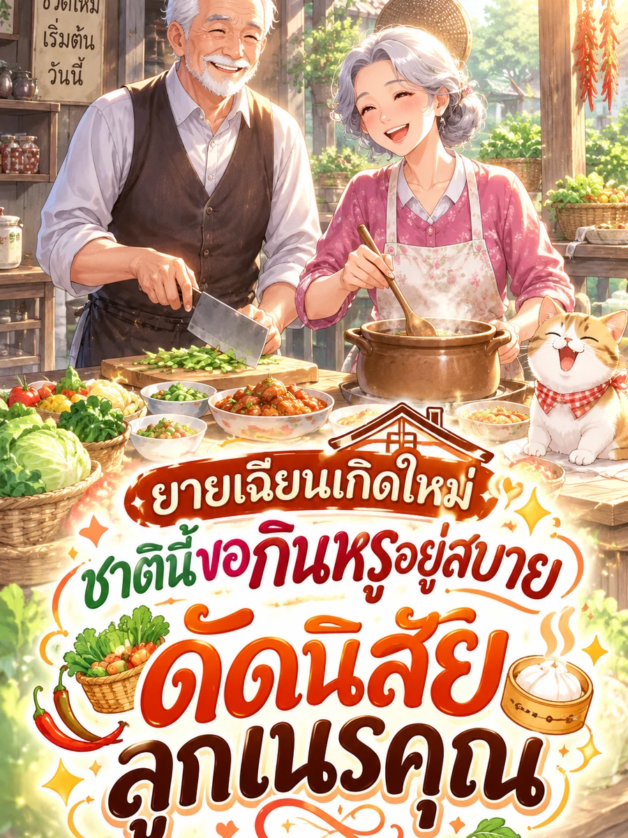 ปก (จบแล้ว) ยายเฉียนเกิดใหม่ ชาตินี้ขอกินหรูอยู่สบาย ดัดนิสัยลูกเนรคุณ