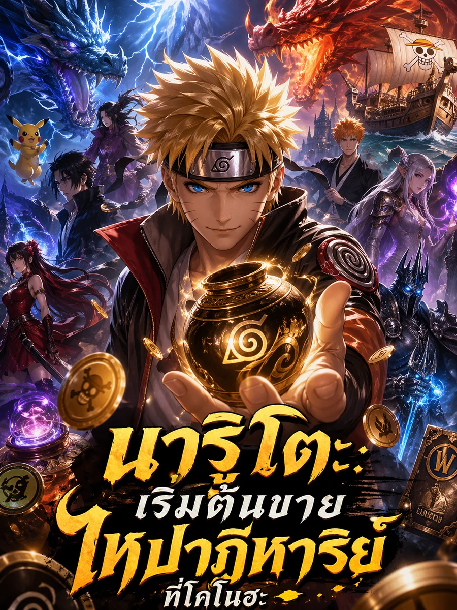 ปก นารูโตะ: เริ่มต้นขายไหปาฏิหาริย์ที่โคโนฮะ