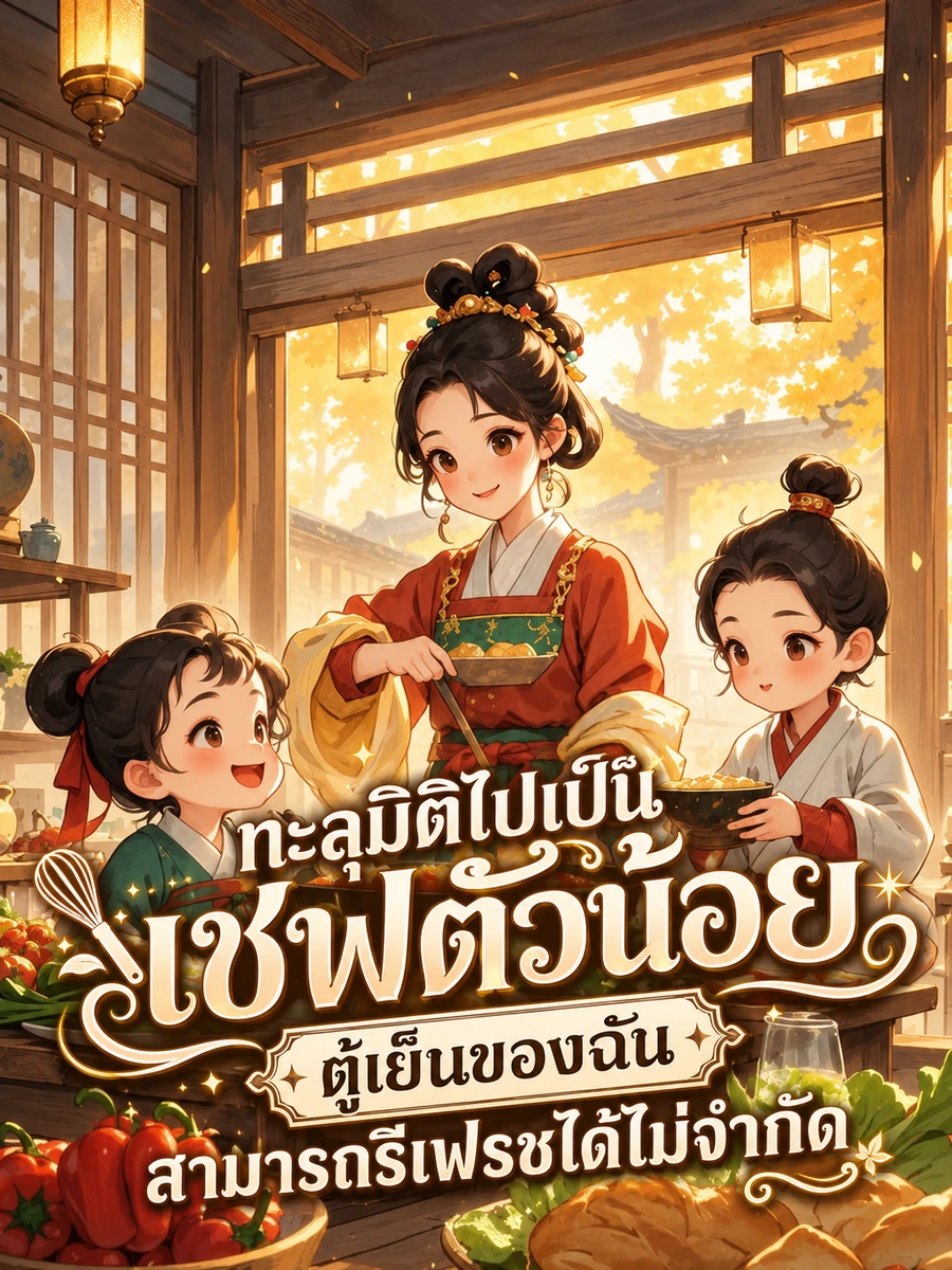 ปก (จบแล้ว) ทะลุมิติไปเป็นเชฟตัวน้อย ตู้เย็นของฉันสามารถรีเฟรชได้ไม่จํากัด