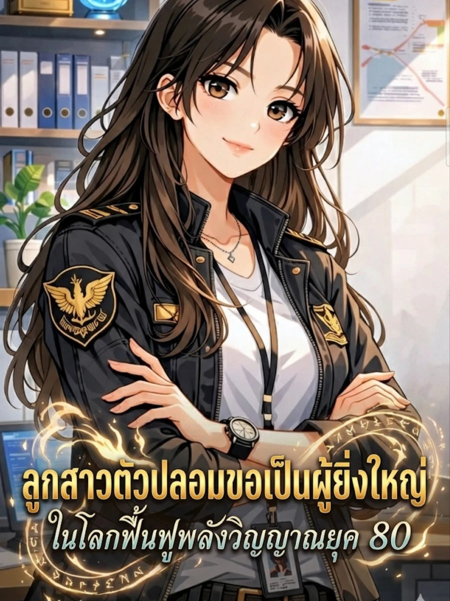 ปก ลูกสาวตัวปลอมขอเป็นผู้ยิ่งใหญ่ ในโลกฟื้นฟูพลังวิญญาณยุค 80