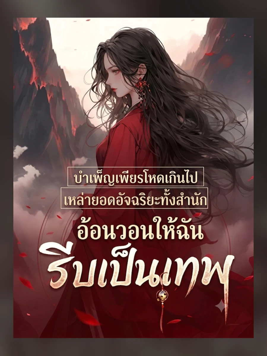 ปก บําเพ็ญเพียรโหดเกินไป เหล่ายอดอัจฉริยะทั้งสํานักอ้อนวอนให้ฉันรีบเป็นเทพ