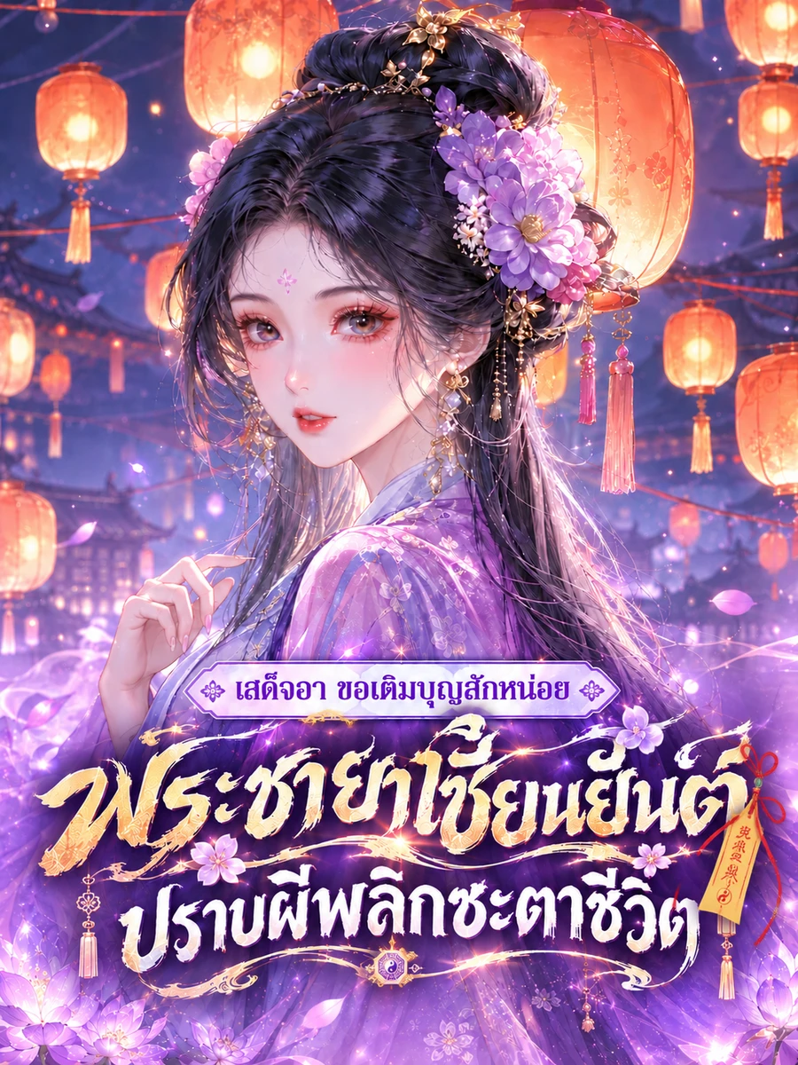 ปก [อ่านฟรี 200 ตอน] พระชายาเซียนยันต์ ปราบผีพลิกชะตาชีวิต
