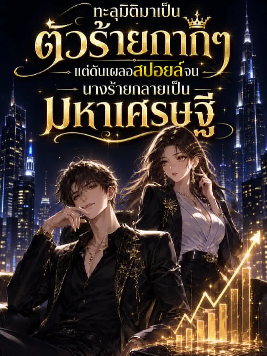 ปก ทะลุมิติมาเป็นตัวร้ายกากๆ แต่ดันเผลอสปอยล์จนนางร้ายกลายเป็นมหาเศรษฐี