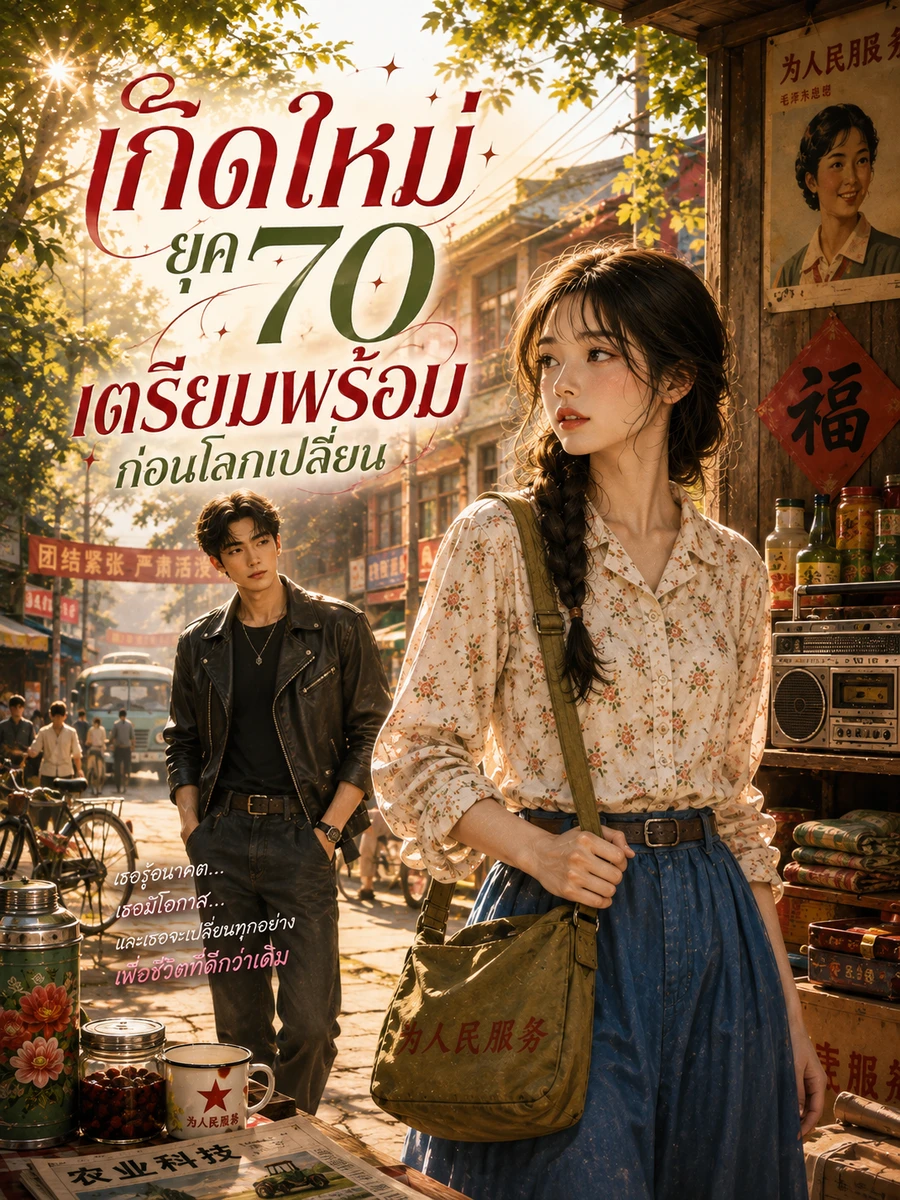 ปก เกิดใหม่ยุค 70 เตรียมพร้อมก่อนโลกเปลี่ยน