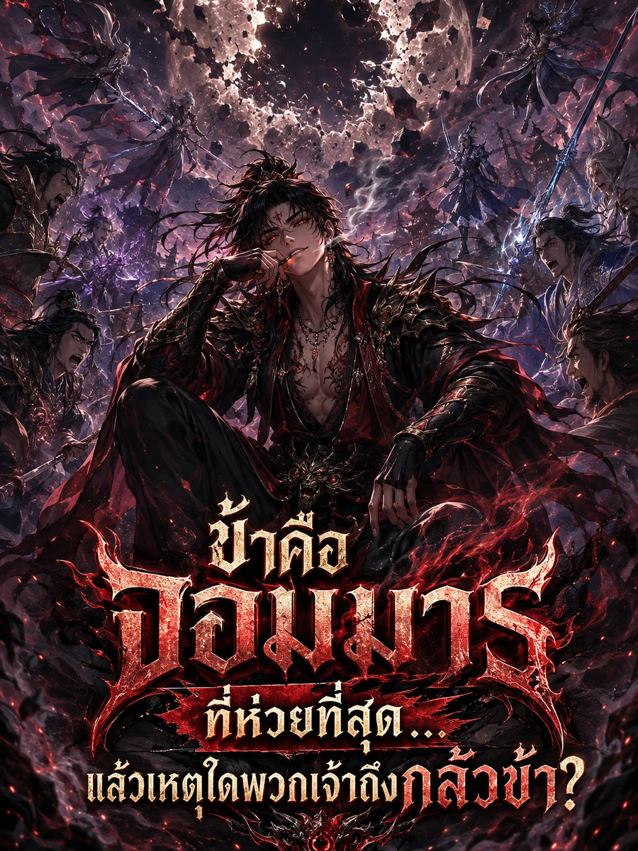 ปก ข้าคือจอมมารที่ห่วยที่สุด...แล้วเหตุใดพวกเจ้าถึงกลัวข้า?