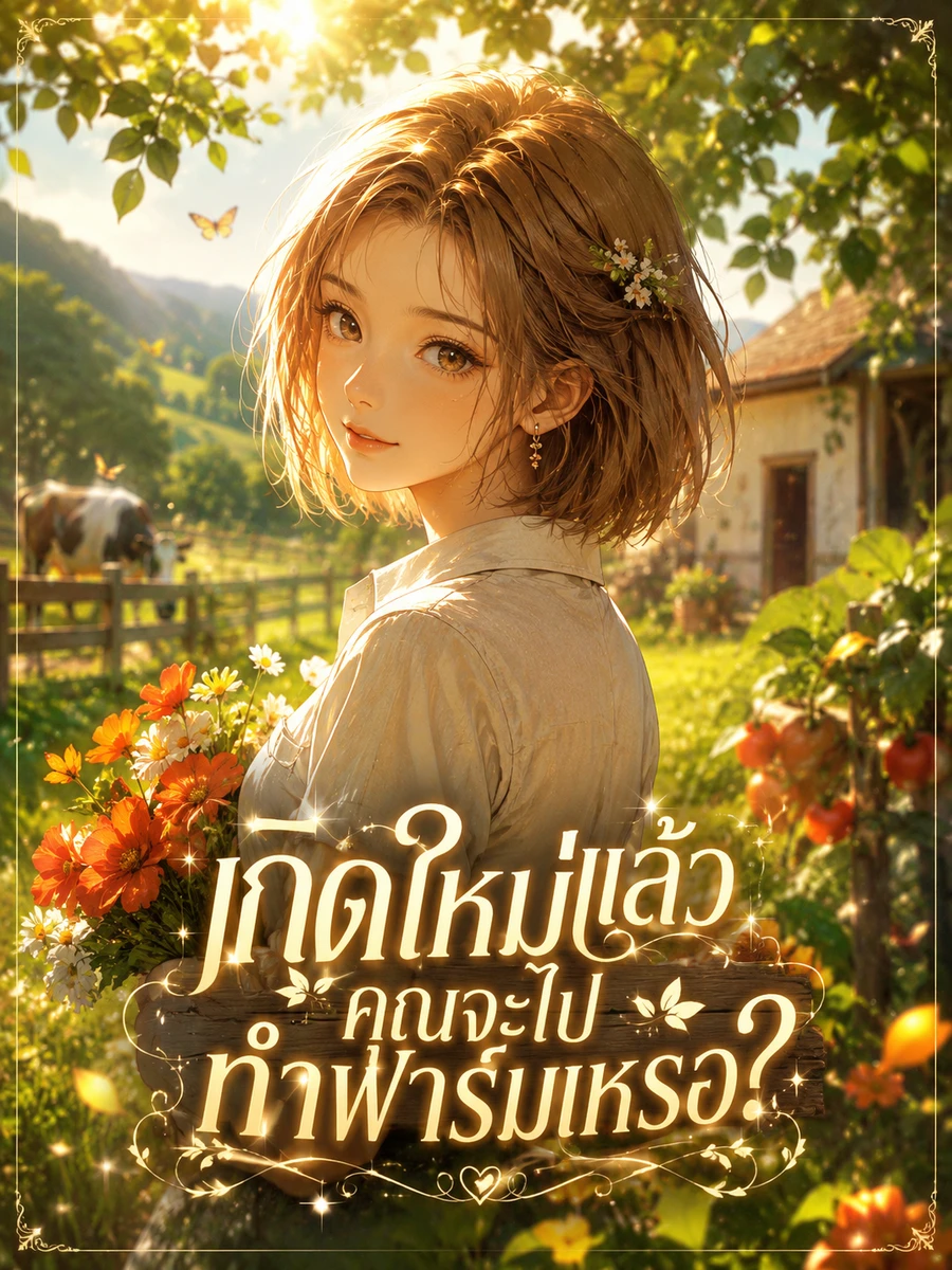 ปก เกิดใหม่แล้วคุณจะไปทําฟาร์มเหรอ?
