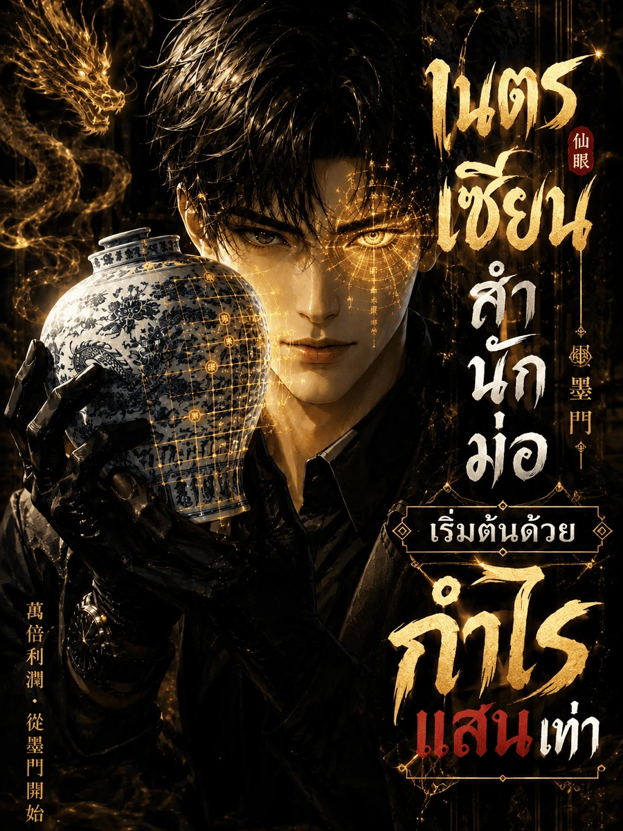 ปก เนตรเซียนสํานักม่อ เริ่มต้นด้วยกําไรแสนเท่า