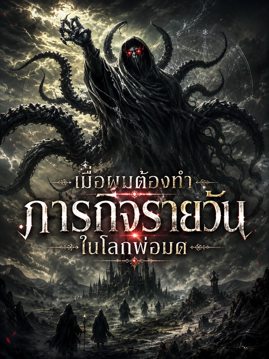 ปก เมื่อผมต้องทําภารกิจรายวันในโลกพ่อมด
