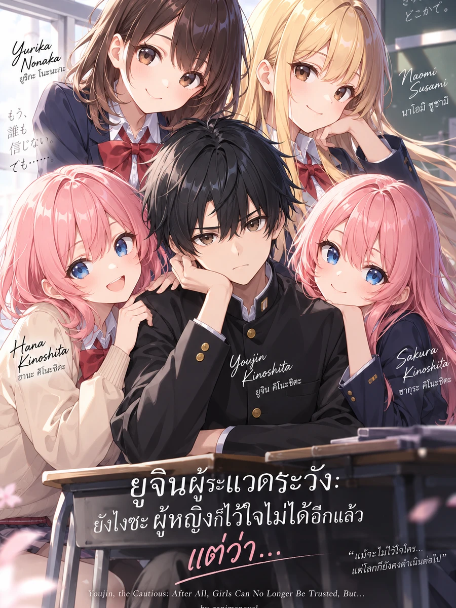 ปก ยูจินผู้ระแวดระวัง: ยังไงซะ ผู้หญิงก็ไว้ใจไม่ได้อีกแล้ว แต่ว่า...